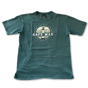 Vtg Cape May New Jersey Short Sleeve T-Shirt Men’s Size XL Beach Vacation